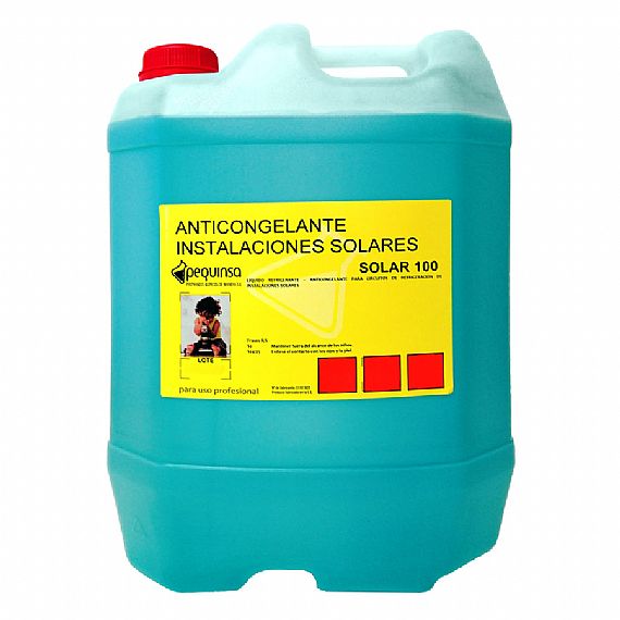 Nuevo: Liquido refrigerante - anticongelante para circuitos de refrigeracin de instalaciones SOLARES